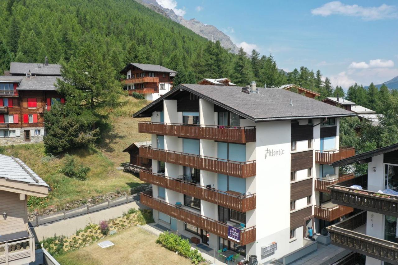 Kuscheliges Nest Fuer Zwei: Guenstiges Studio In Den Schweizer Alpen Saas-Fee Exterior foto